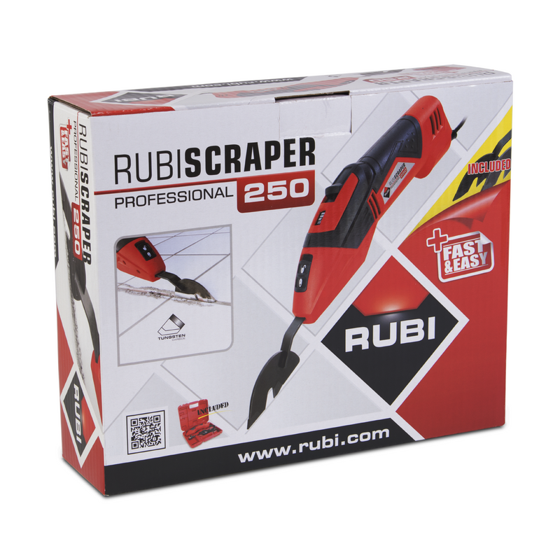 RUBI RUBISCRAPER-250 Electric Grout Scraper