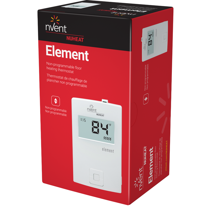 Nuheat Element Non-Programmable Floor Heating Thermostat