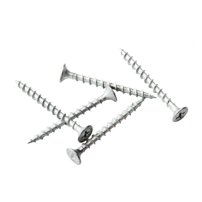 wedi fastener screws on a white background