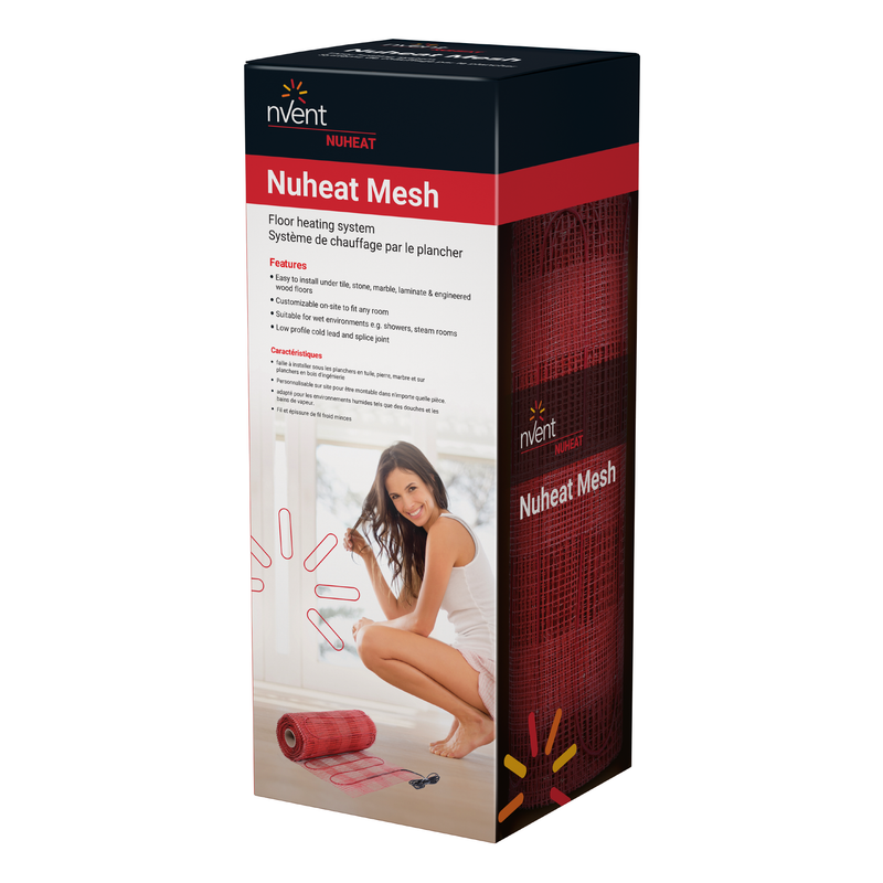 Nuheat Mesh Electric Radiant Floor Heating Mat