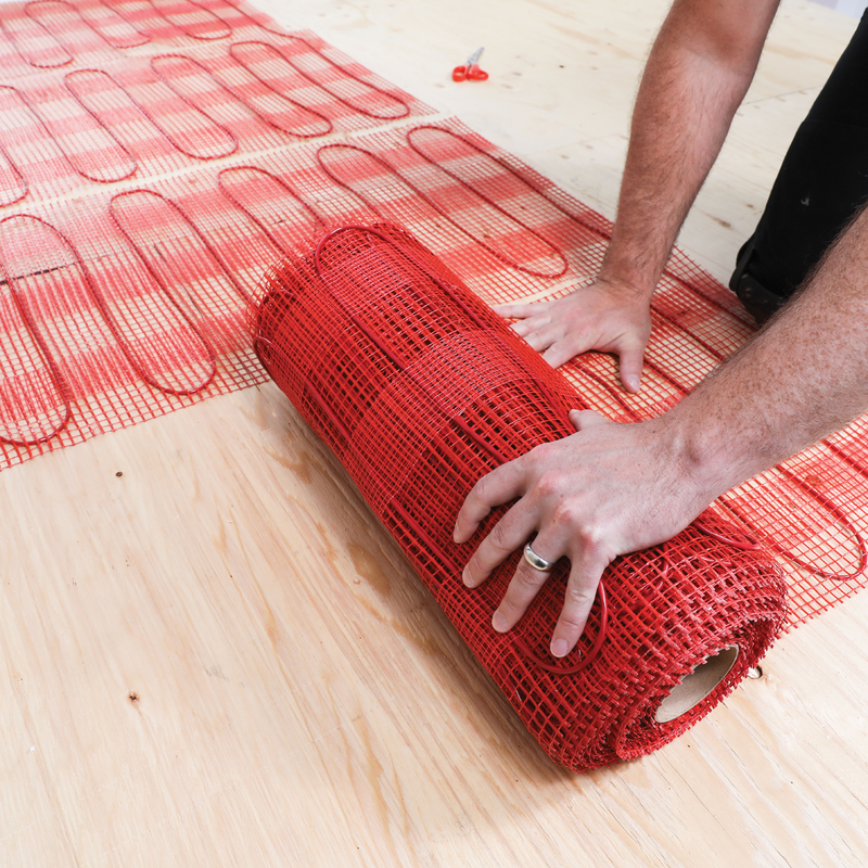 Nuheat Mesh Electric Radiant Floor Heating Mat