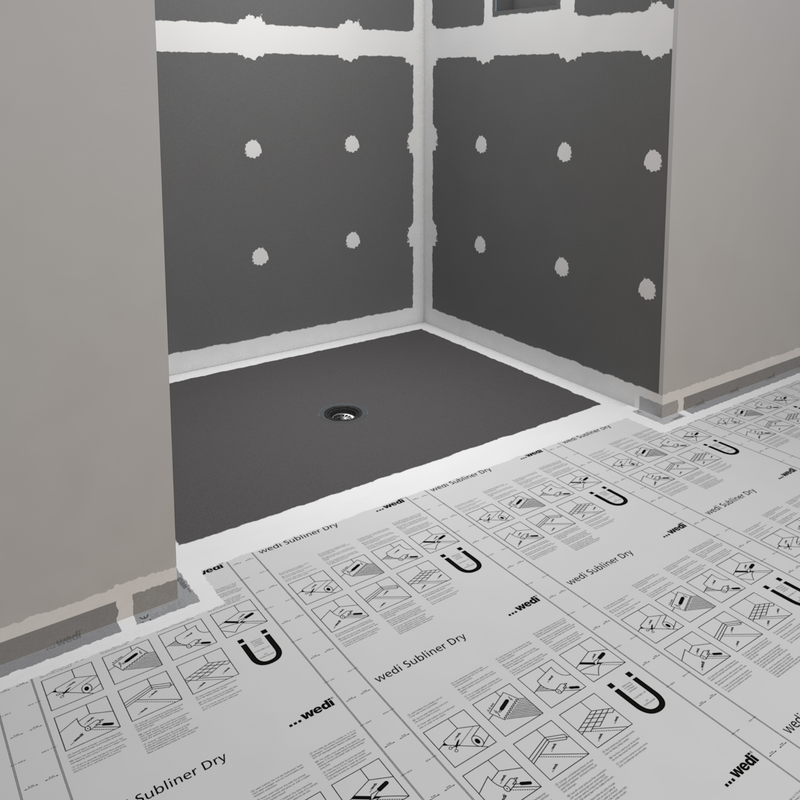 wedi Subliner Dry Waterproof Sealing Tape, 5"x32'8"