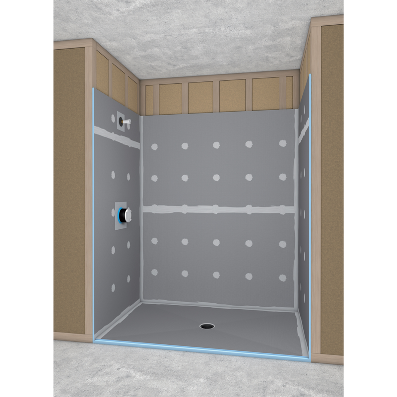 Wedi Tub & Shower Wall Kit