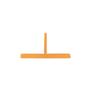 Orange barwalt T Spacer on a white background