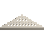 GURU Evolux PLUS Triangle Shower Corner Shelf, Nickel