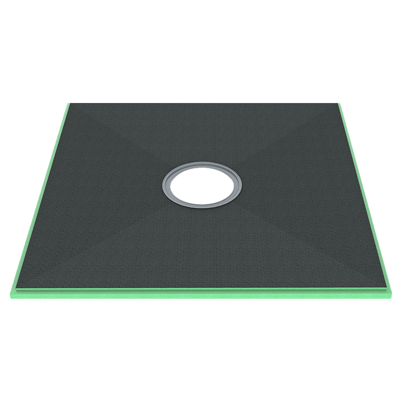 HYDRO-BLOK Low Profile Shower Pan, 48"x48"
