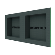 HYDRO-BLOK Recessed Shower Niche, 32" x 16" Double Wide