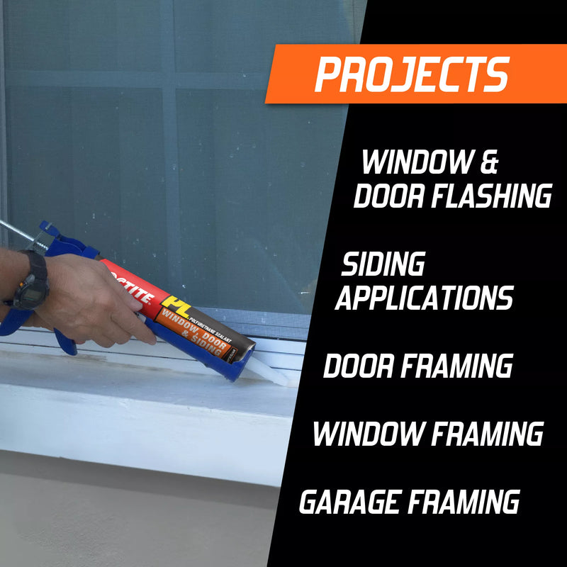 Loctite PL Window & Door Polyurethane Sealant – 10oz