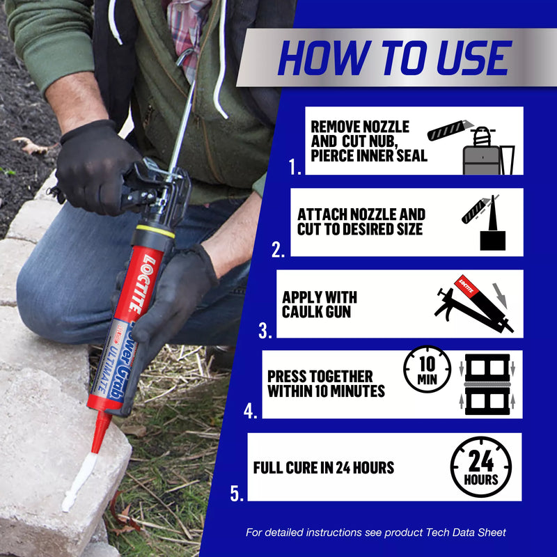 Loctite Power Grab Ultimate Construction Adhesive