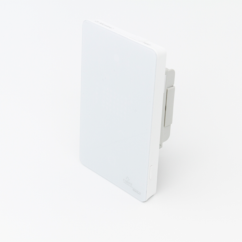 Nuheat Conductor Smart Electric Floor Heating Thermostat Screen, Front Right