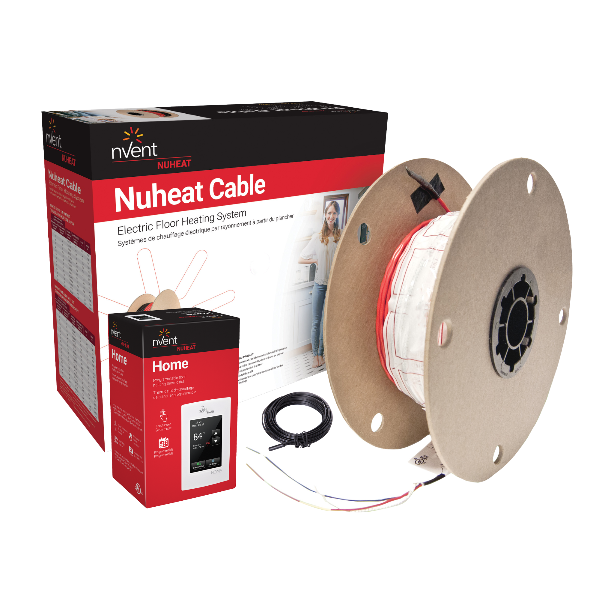 Radiant Floor Heating Nuheat Home Thermostat Installation Nuheat