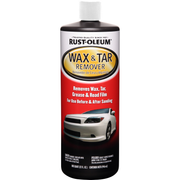 Image of Rust-Oleum Automotive Wax & Tar Remover - a powerful cleaning solution in a spray bottle designed to remove wax, tar, and other stubborn residues from automotive surfaces.