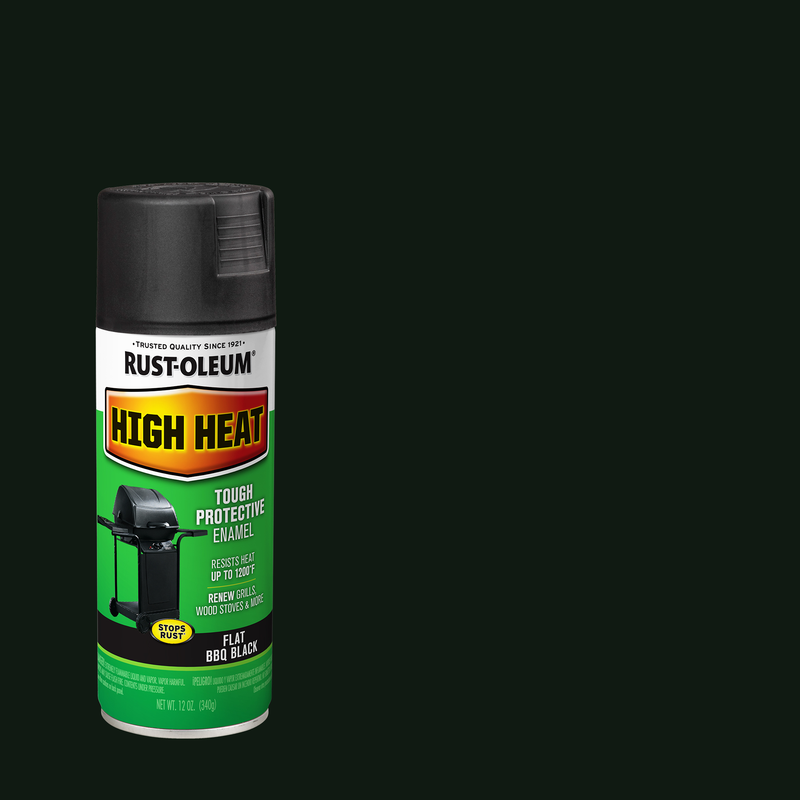 Rust-Oleum High Heat Spray Paint can, ideal for high temperature surfaces.