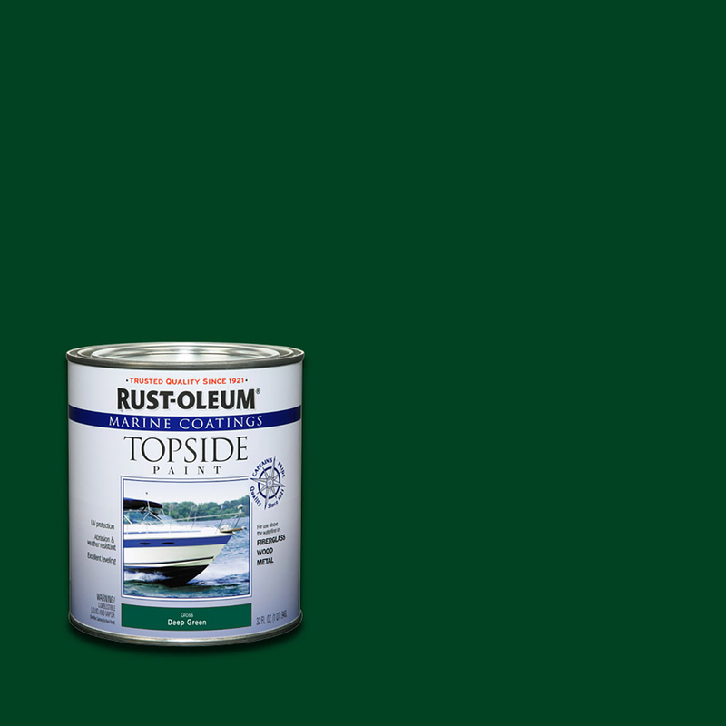 Rust-Oleum Marine Coatings Topside Paint - Durable and protective paint for boat topsides, ensuring long-lasting gloss and color retention.