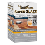 Varathane Super Glaze Ultra Thick Crystal Clear Finish Side