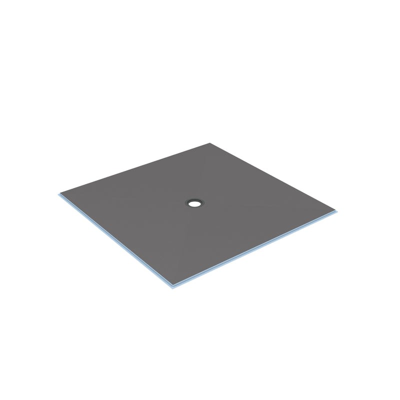Wedi Fundo Curbless Shower Base, 60" x 60"