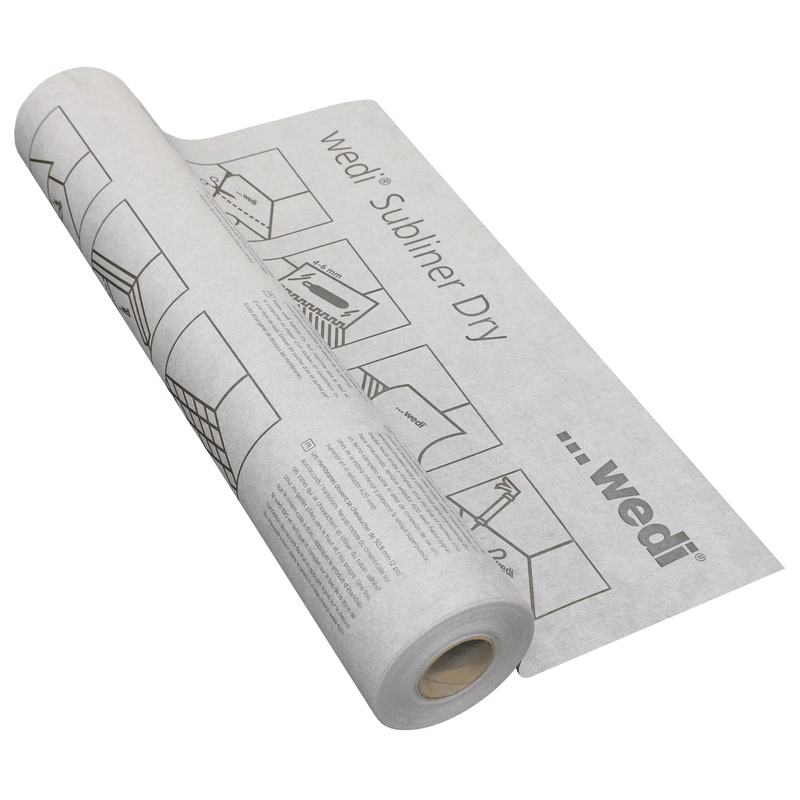 Wedi Subliner Dry Waterproofing Sheet Membrane