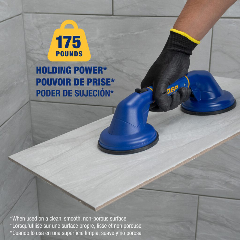 QEP ProMAX GRIP Double Suction Cup Weight Capacity