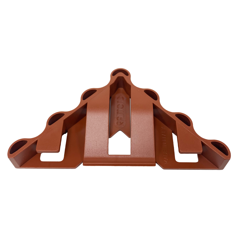 Raimondi 4 Corner protector for tile thicknesses 1/8" to 1/2", Top Side