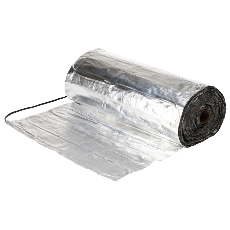 WarmUp Foil Heater System for Laminate, Wood, and Vinyl Floors Rolled Up