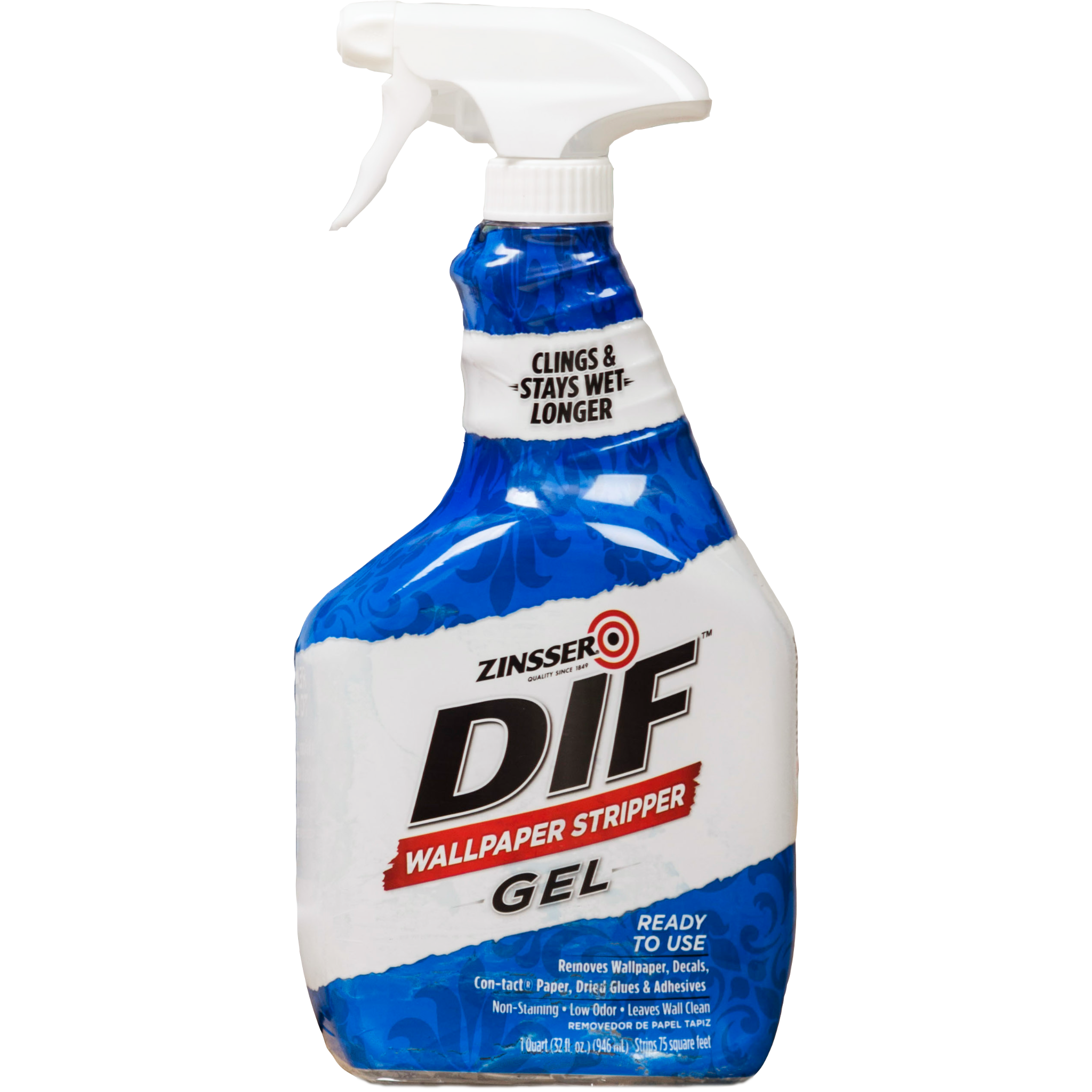 Zinsser DIF Wallpaper Stripper Gel Easy Wallpaper Removal Tile This LLC