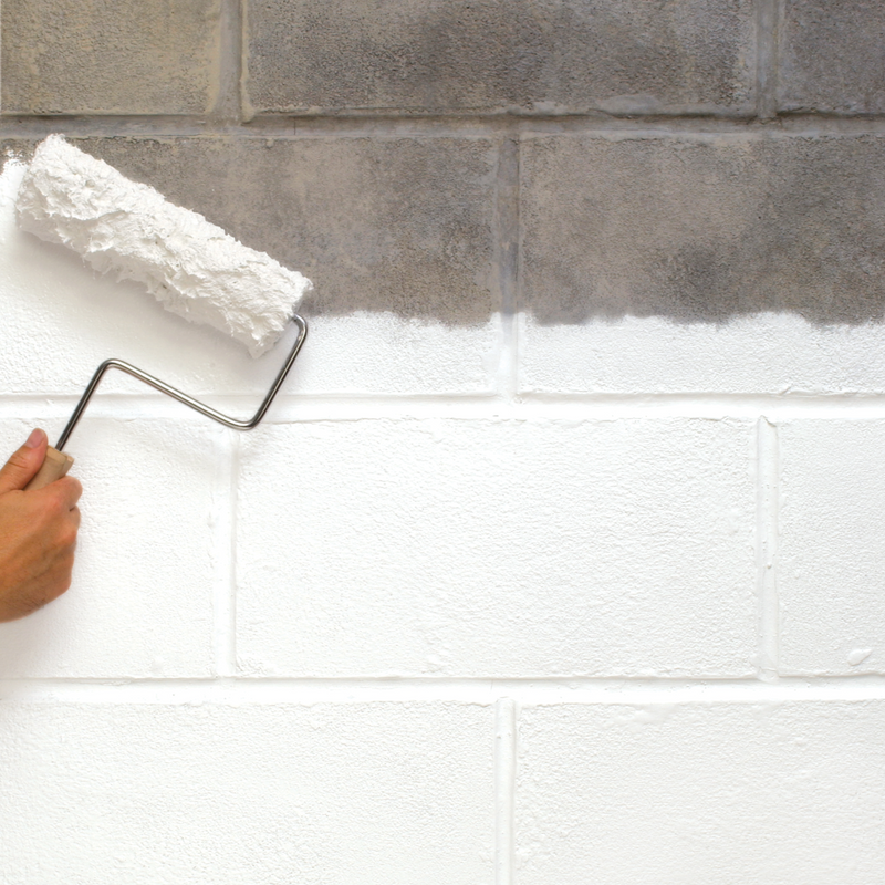 Zinsser WATERTITE Professional Mold & Mildew-Proof Waterproofing Paint Application