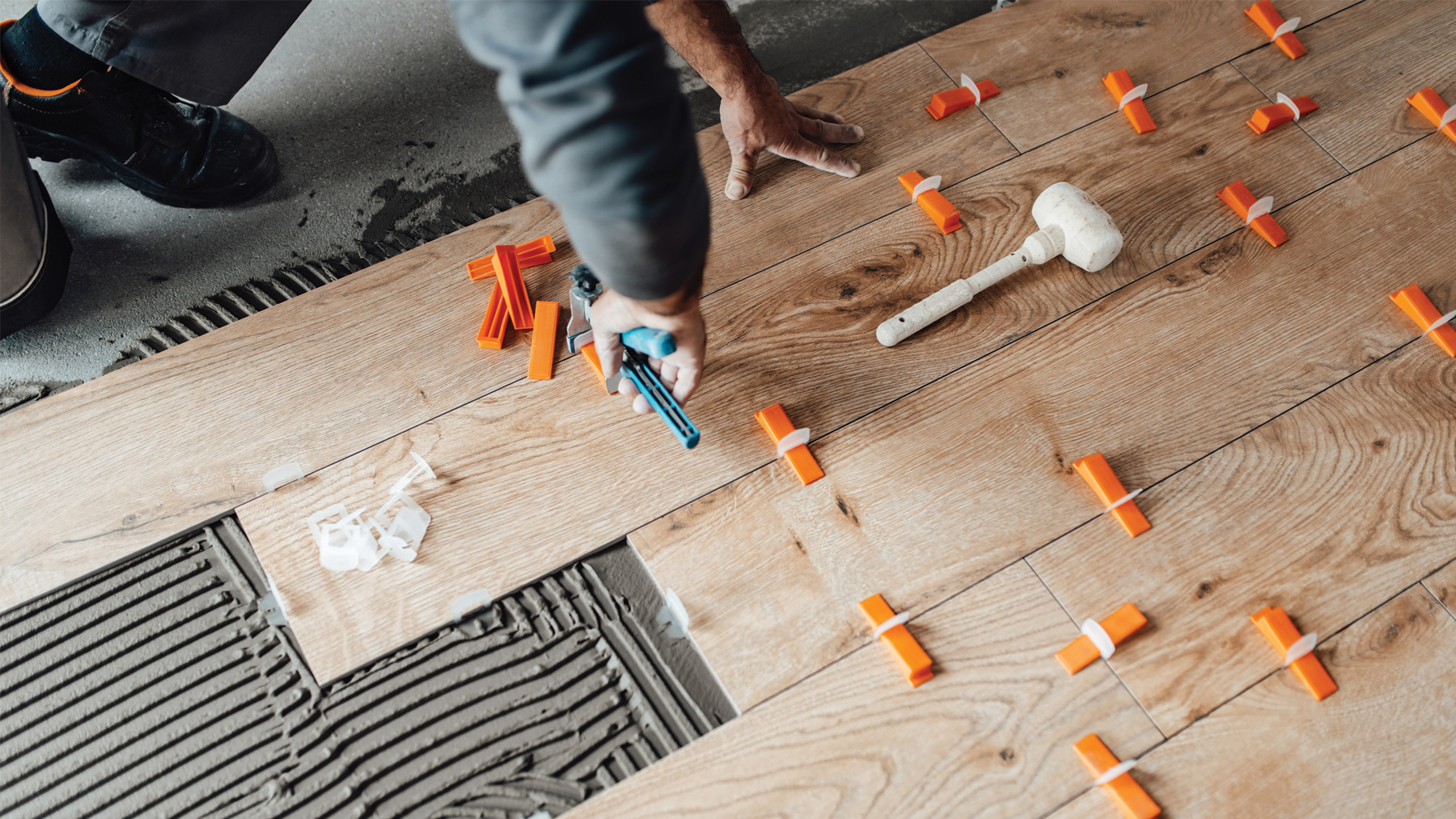 XPro Tile Leveling System: Clips, Wedges, Spin Caps & Spacers