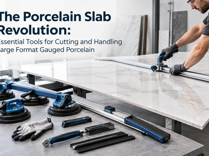 Essential Tools for Cutting & Handling Gauged Porcelain Tile Panels