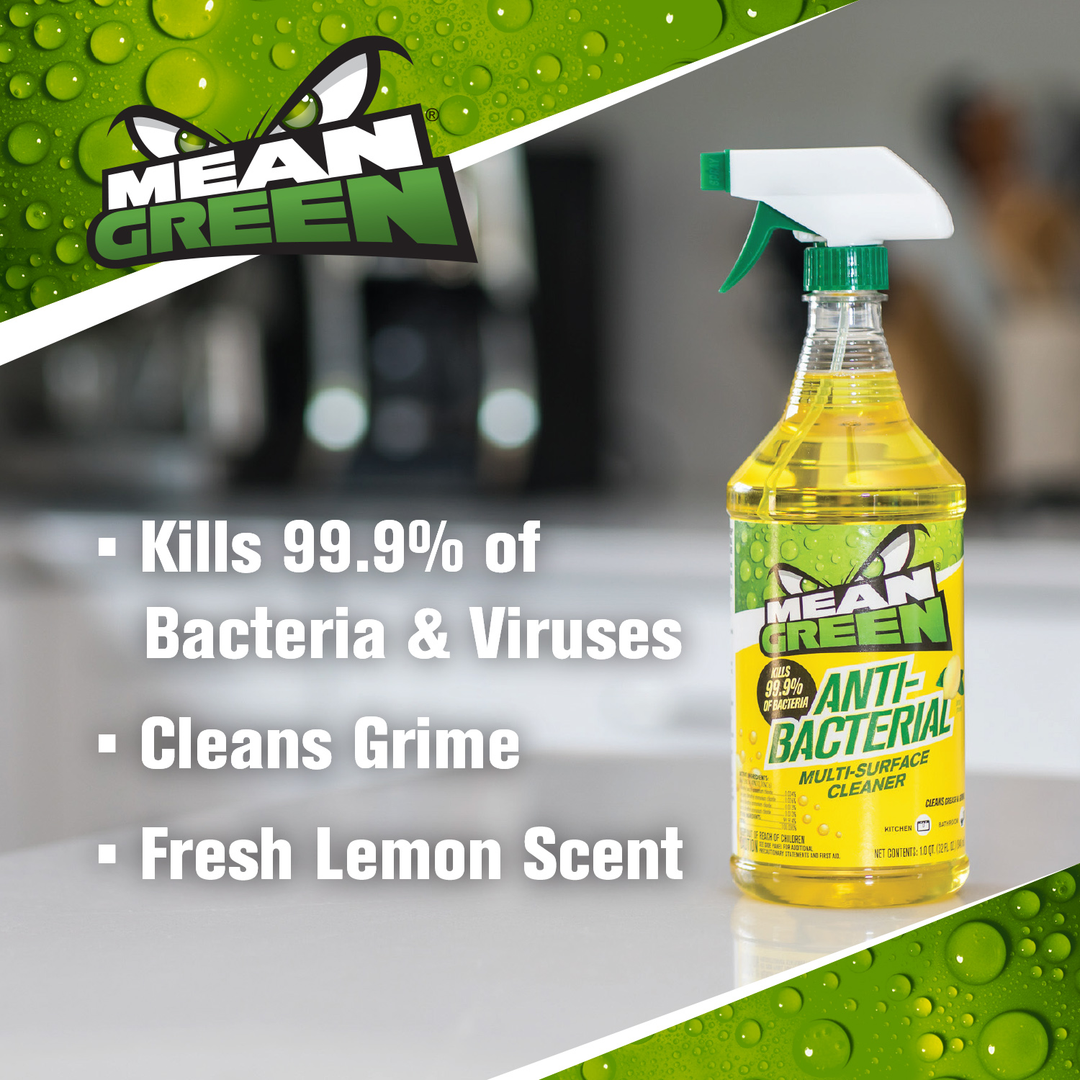 Mean Green Anti-Bacterial Cleaner, 32oz