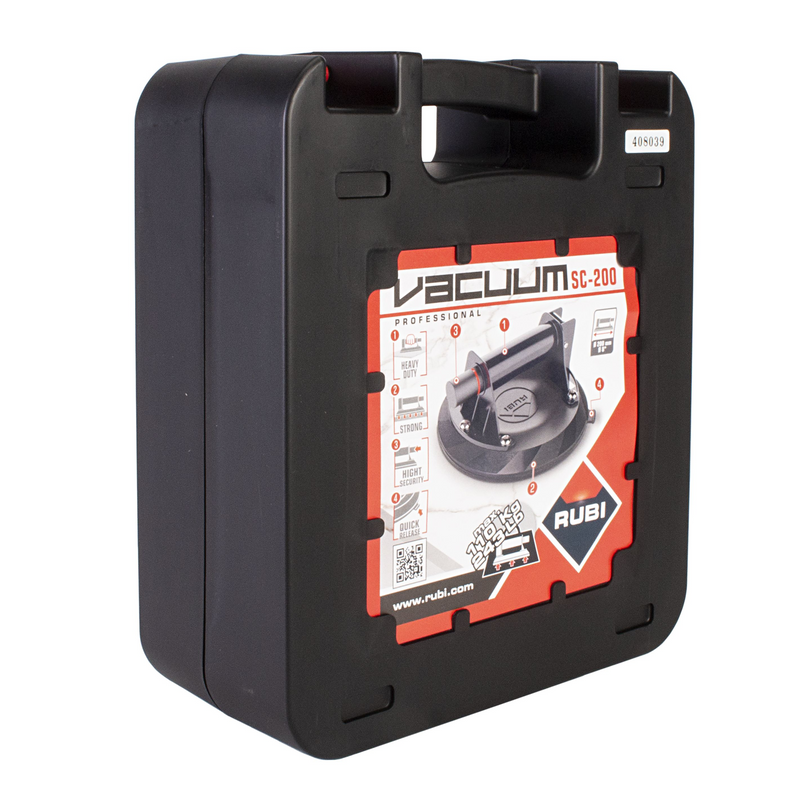 RUBI SC-200 8" Suction Cup with Vacuum Pump – Model 18919
