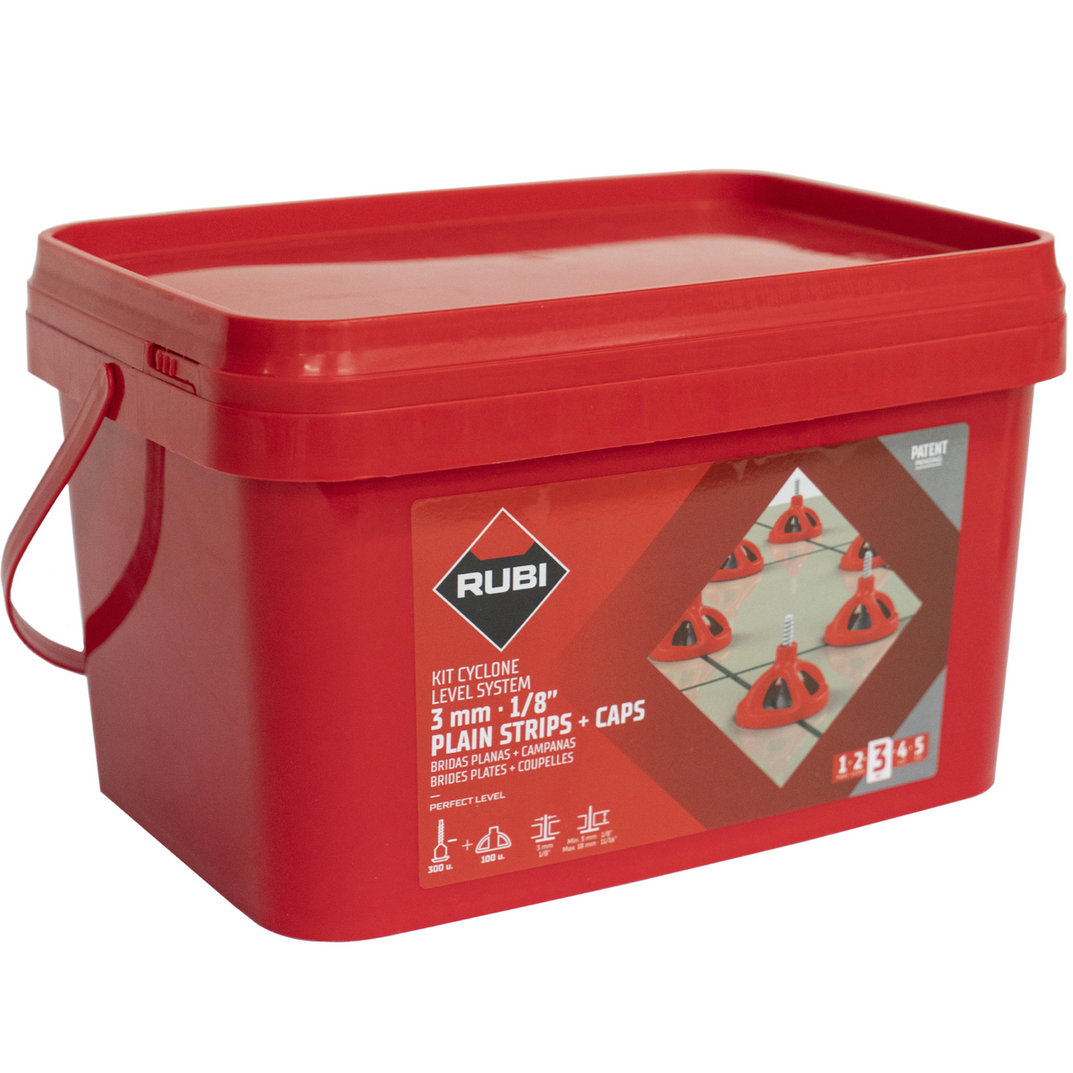 RUBI CYCLONE Tile Leveling Kit