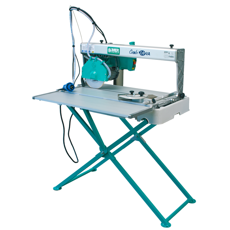 Imer 24" Combicut 200VA Tile Saw with 8" Blade and Plunge