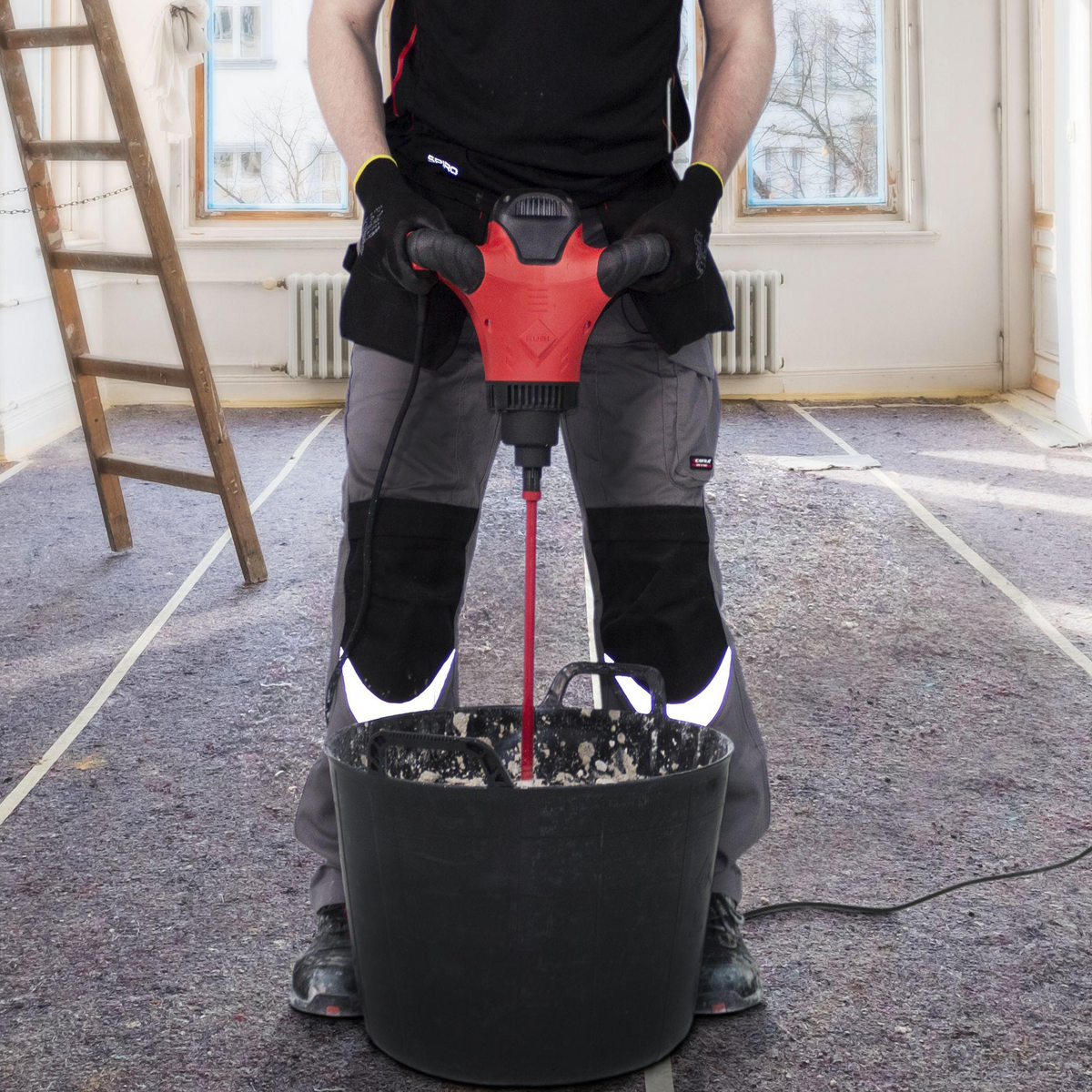RUBI RUBIMIX-9 SUPERTORQUE Mortar Mixer