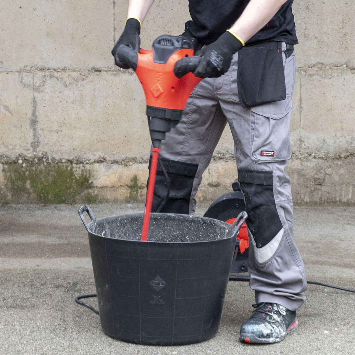 RUBI RUBIMIX-9 SUPERTORQUE Mortar Mixer