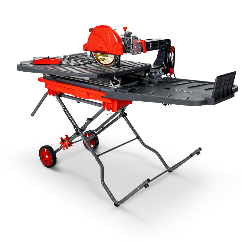 RUBI DT-10IN MAX Electric Tile Cutter – 10" Wet Saw for Ceramic, Porcelain & Stone