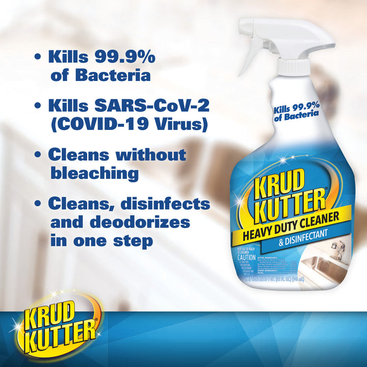Krud Kutter Household Heavy Duty Cleaner & Disinfectant, 32oz