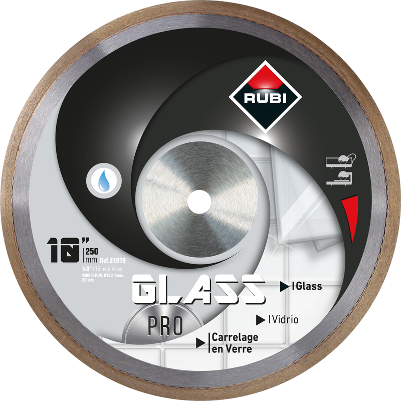 RUBI GLASS PRO Diamond Blade for Glass Tile