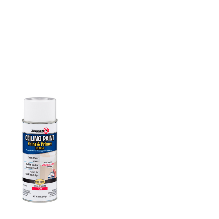 Zinsser Ceiling Paint - Paint and Primer in One, 13oz