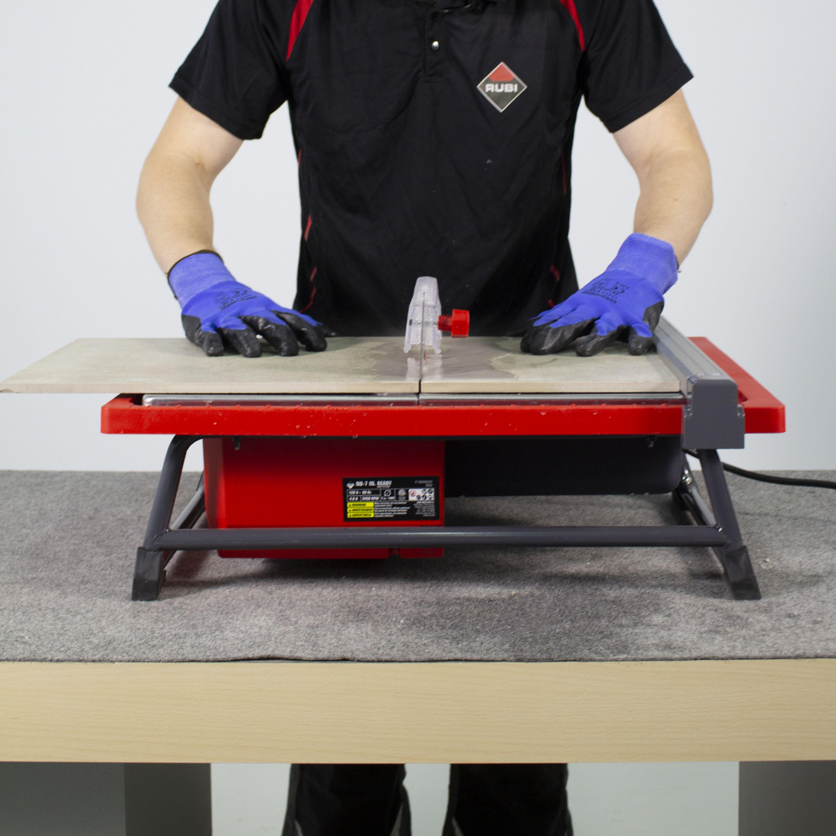 RUBI ND-7 IN READY 7" Portable Wet Tile Saw
