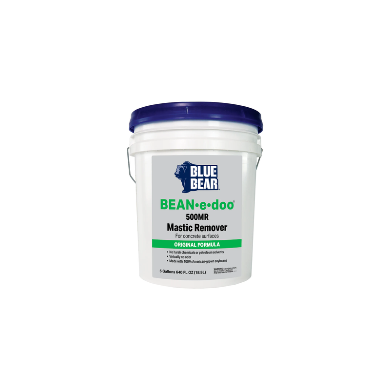 BLUE BEAR® BEAN•e•doo® 500MR Soy-Based Mastic Remover