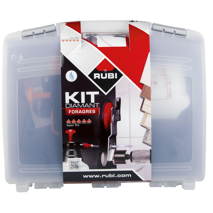 Rubi Tools FORAGRES Diamond Drill Bit Kit