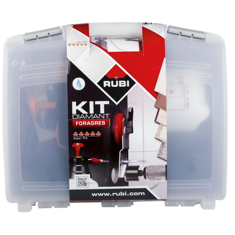 RUBI FORAGRES Diamond Drill Bits Kit for Porcelain & Stone