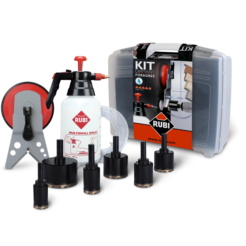 RUBI FORAGRES Diamond Drill Bits Kit for Porcelain & Stone