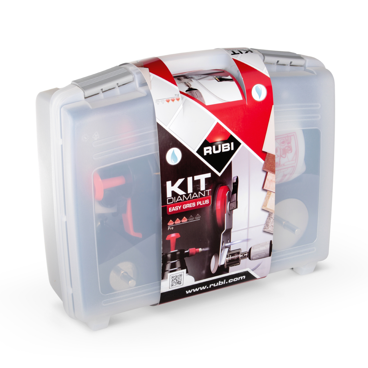 RUBI EASYGRES PLUS Diamond Drill Bits Kit