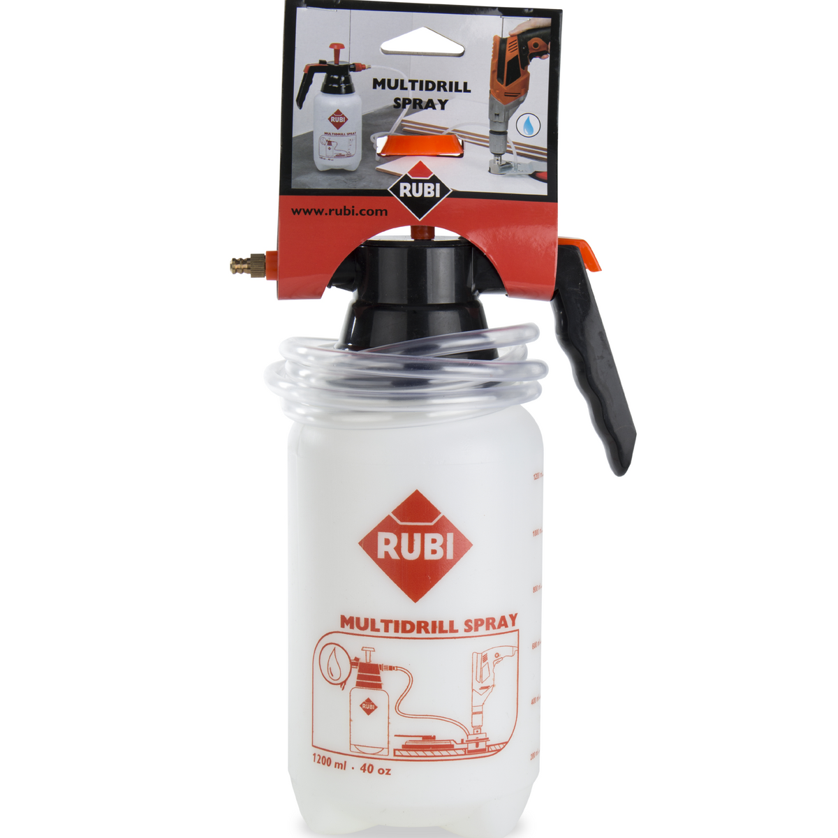 RUBI MULTIDRILL Guide Tank and Hose