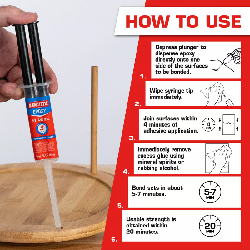 Loctite Instant Mix™ 5-Minute Epoxy