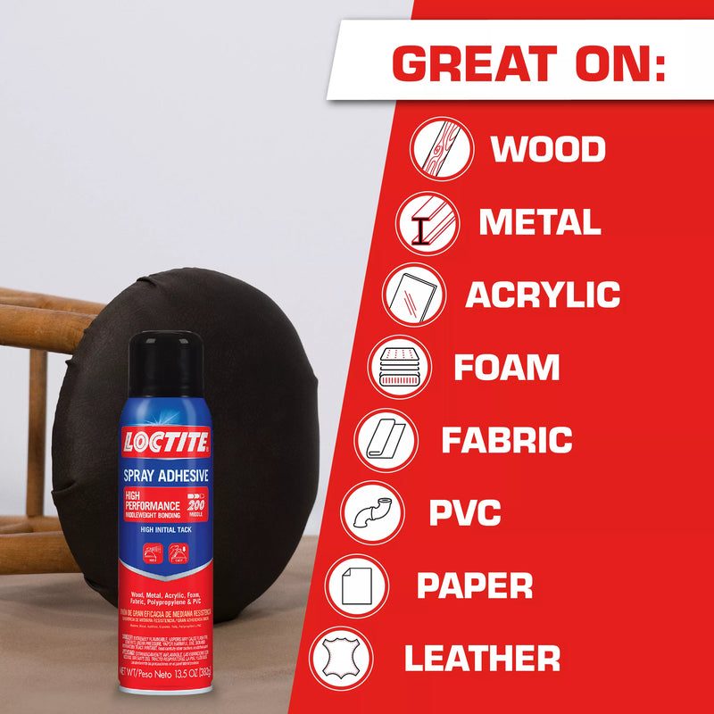 Loctite Spray Adhesive High Performance 200 – 13.5 oz