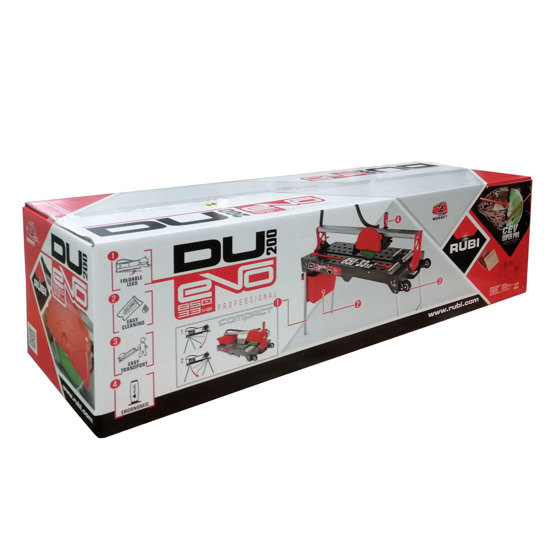 Rubi Tools DU-200 EVO Wet Tile Saw