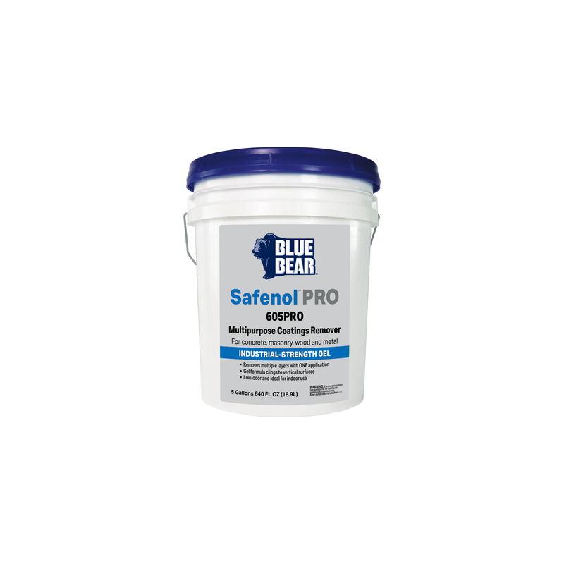 BLUE BEAR® 605PRO: With Safenol™ Multipurpose Coatings Remover