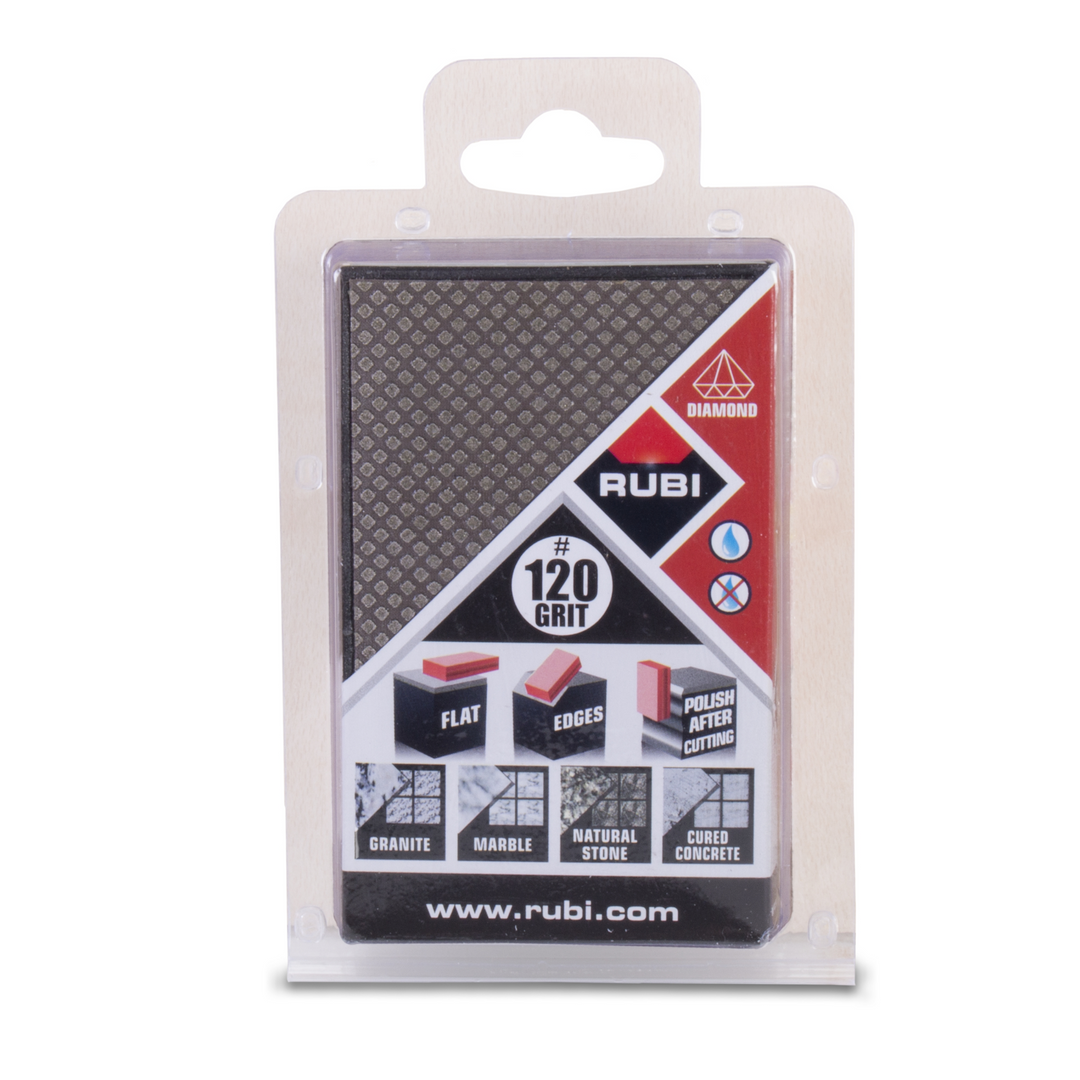 Rubi Tools 120 Grit Diamond Polish Hand Pad